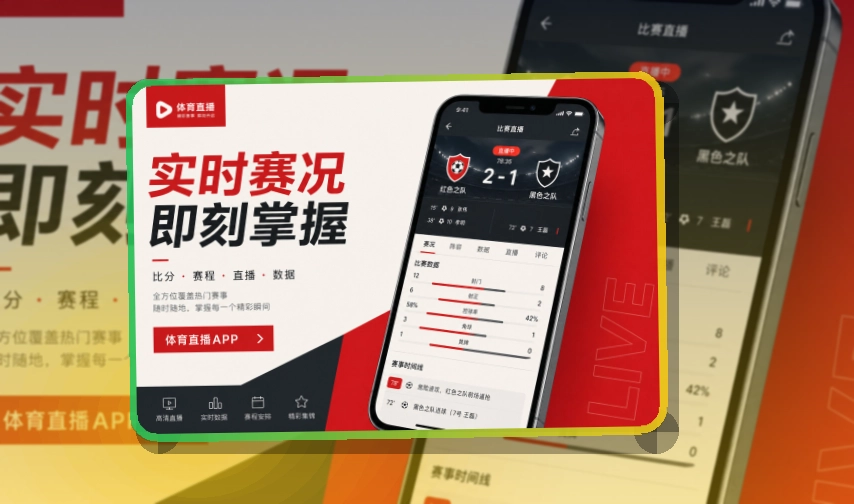 友博体育 App细节设计,赛程比分更好找 页面展示